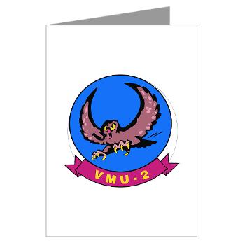 MUAVS2 - M01 - 02 - Marine Unmanned Aerial Vehicle Squadron 2 (VMU-2) - Greeting Cards (Pk of 10)